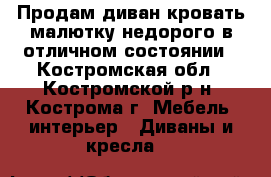 Продам диван-кровать малютку недорого в отличном состоянии - Костромская обл., Костромской р-н, Кострома г. Мебель, интерьер » Диваны и кресла   